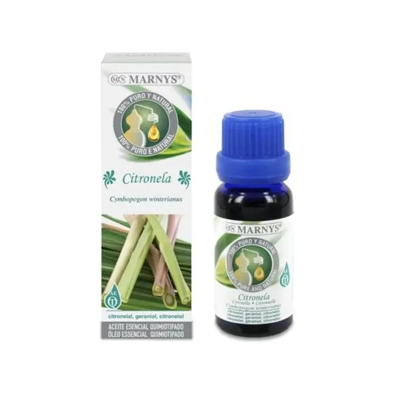 ACEITE ESENCIAL ALIMENT. CITRONELA Estuche con botella - 15 ML