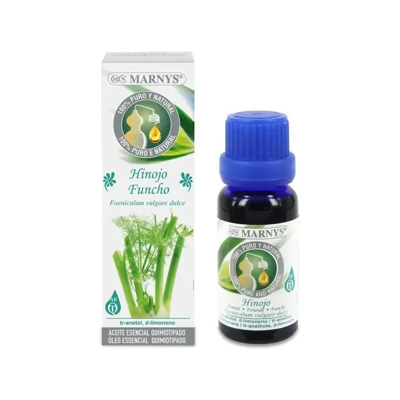 ACEITE ESENCIAL ALIMENTARIO HINOJO Estuche con botella - 15 ML