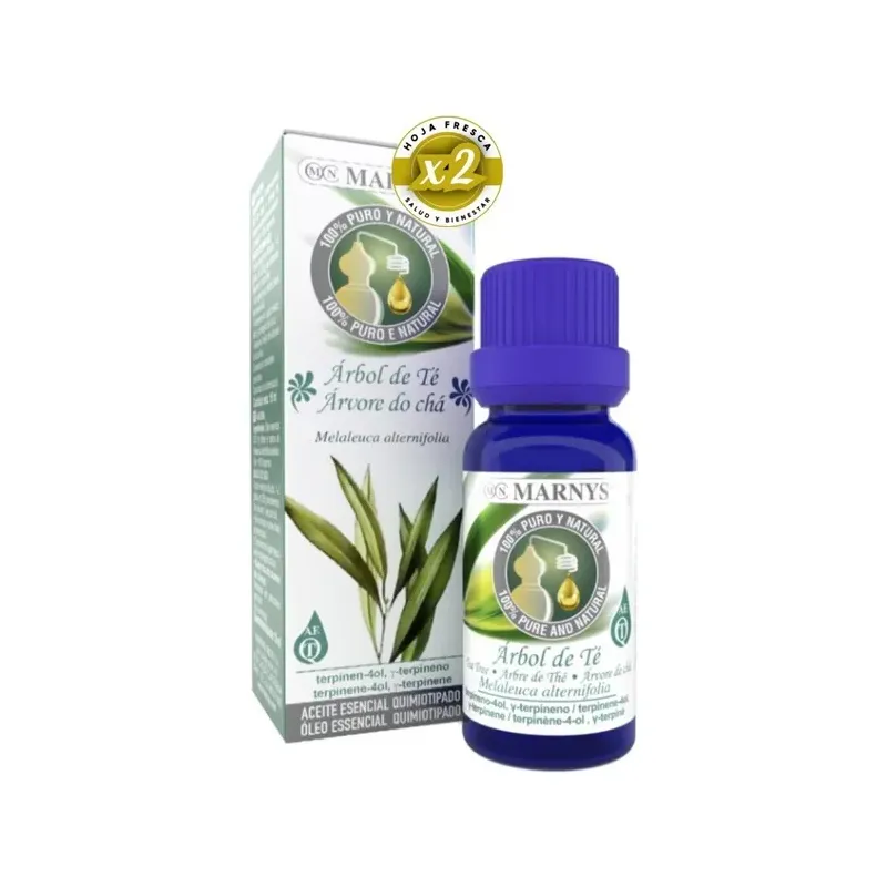 ACEITE ESENCIAL ARBOL DE TE Estuche con botella - 15 ML