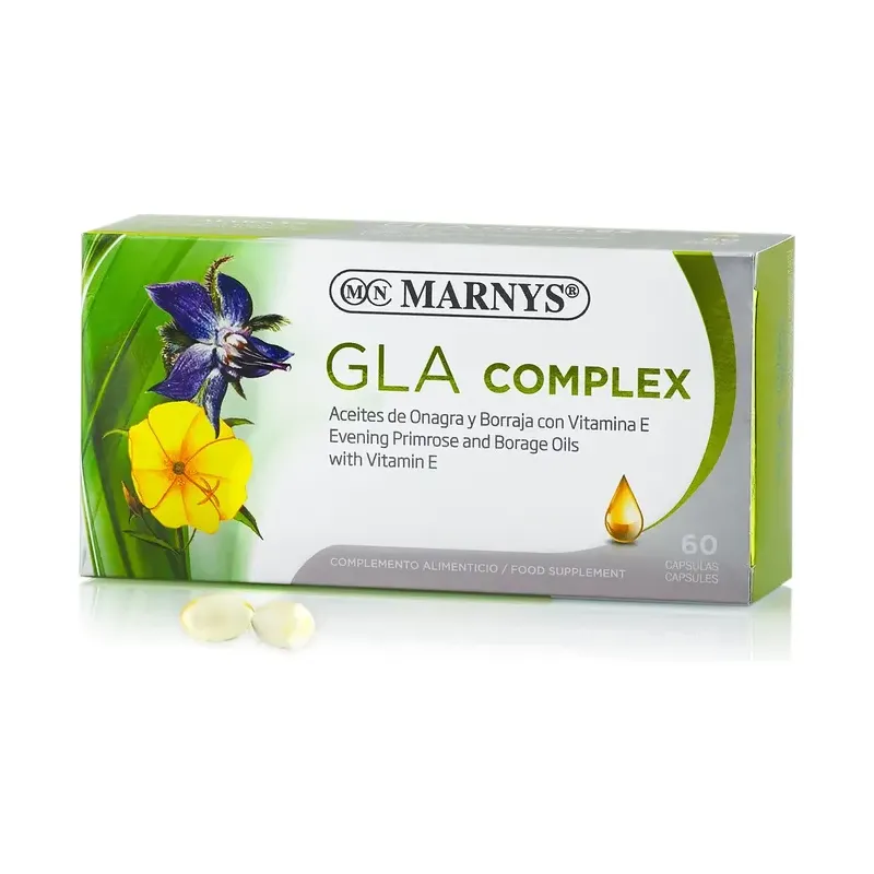 GLA COMPLEX Onagra + Borraja   60 Cápsulas X 515 MG