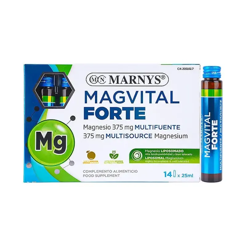 MAGVITAL FORTE 14VIALES X 25ML/VIAL