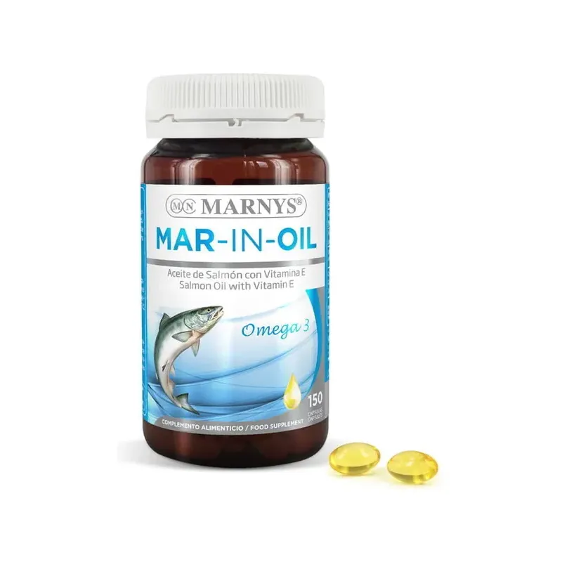 MAR-IN-OIL ACEITE DE SALMON 150 Cápsulas  X 500 MG
