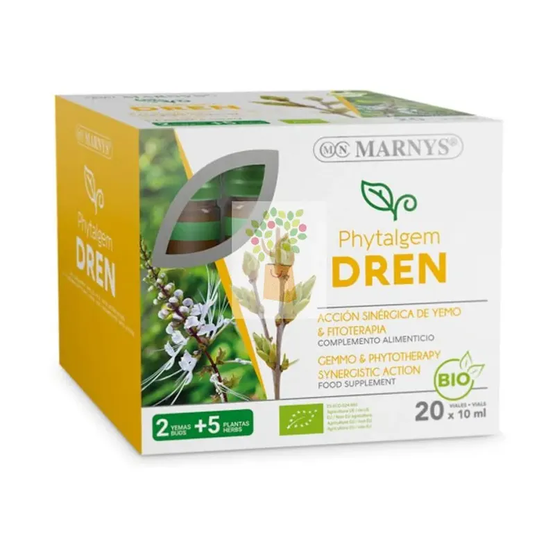 PPHYTALGEM  DREN 20 viales  BIO x 10 ml