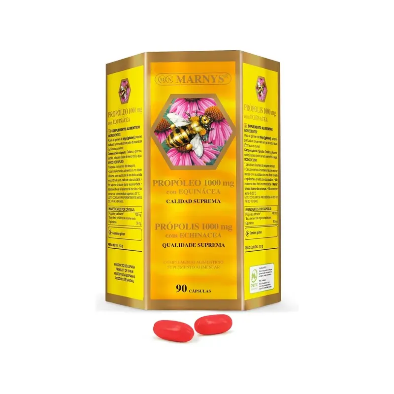 PROPOLEO EQUINACEA 90CAP 1000MG SIN DIOX. TITANIO