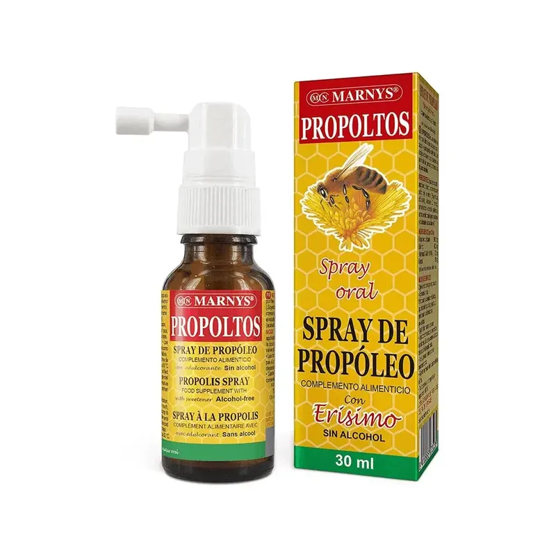 PROPOLTOS ( PROPOLEO+ ERISIMO) Botella con spray bucal - 30 ML