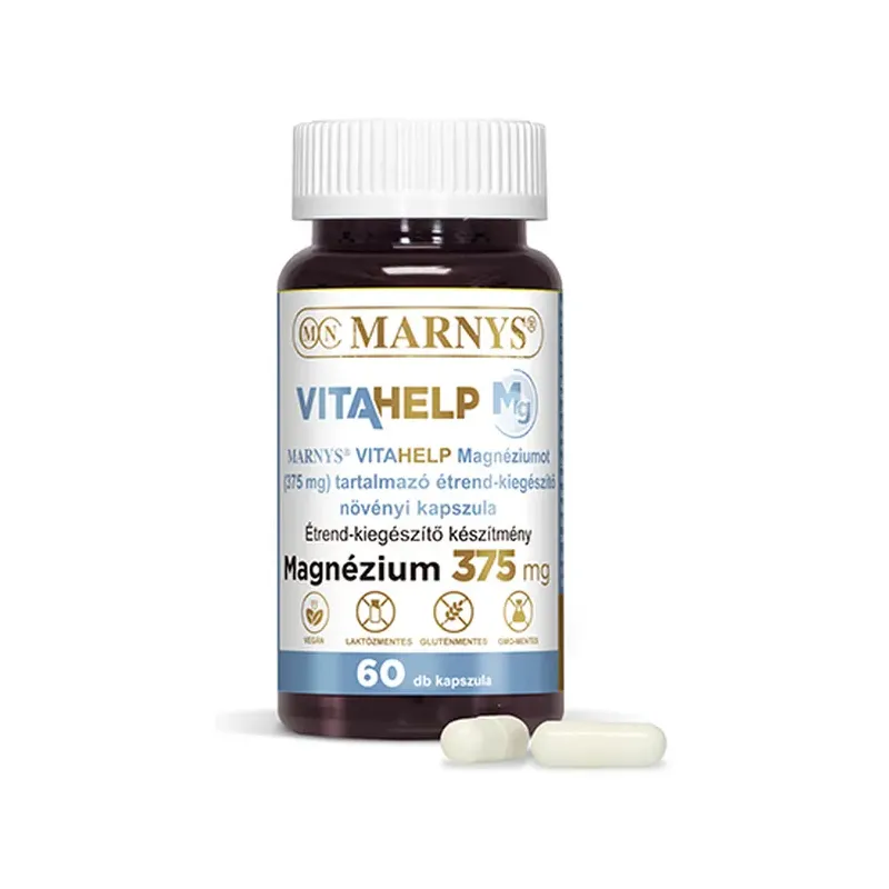 VITAHELP MAGNESIO 375MG - 60 CAPS.