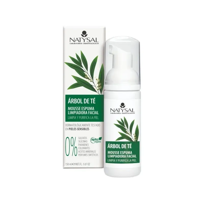 ÁRBOL TÉ MOUSSE LIMPIA FACIAL 150ML
