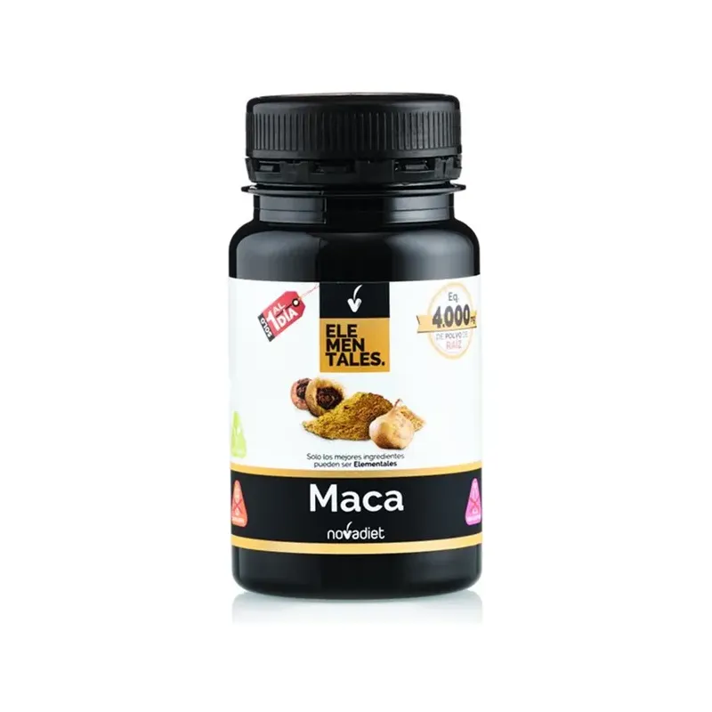 MACA Envase de 30 cápsulas vegetales.