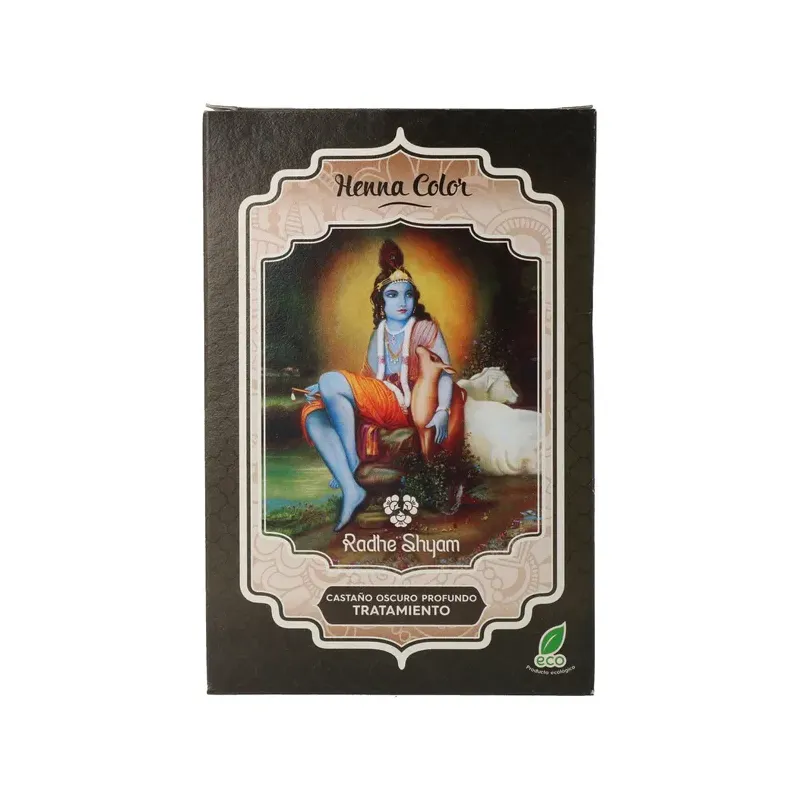 HENNA POLVO CASTAÑO OSCURO PROFUNDO 100 GR