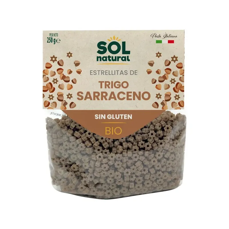 ESTRELLITAS DE TRIGO SARRACENO SIN