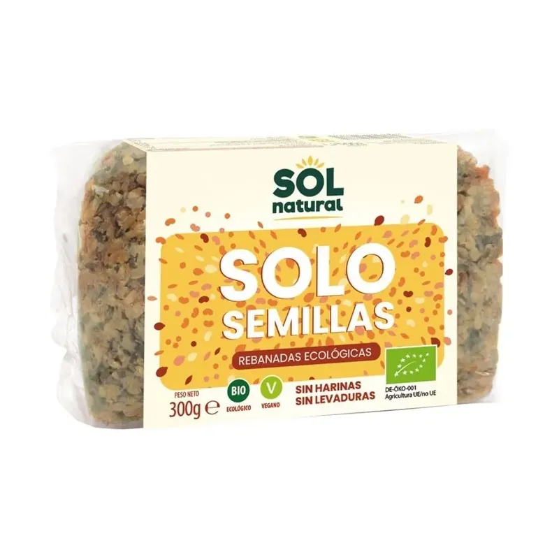 PAN SOLO SEMILLAS SIN HARINA NI LEV