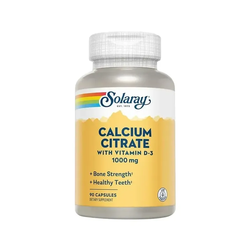 CALCIUM W/D3 CITRATE 1000 MG. - 90