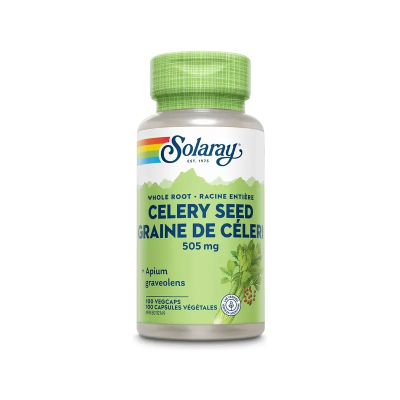 CELERY SEED 505 MG - 100 VEGCAPS (A