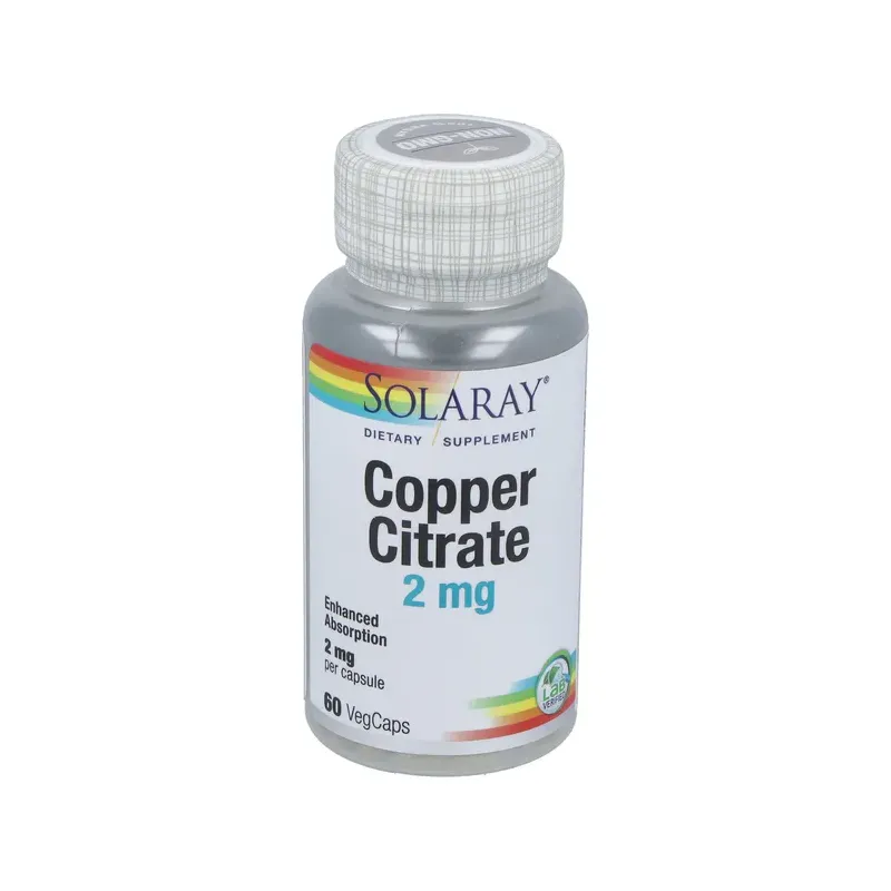 COPPER (COBRE) CITRATE 2 MG - 60 VE