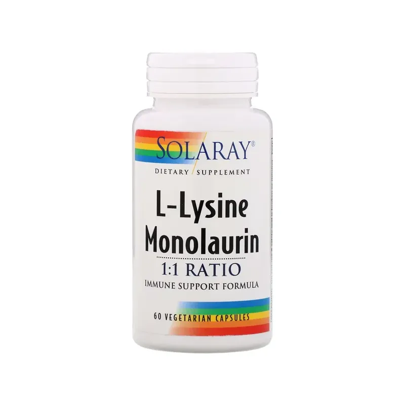 L-LYSINE & MONOLAURIN 60CAP