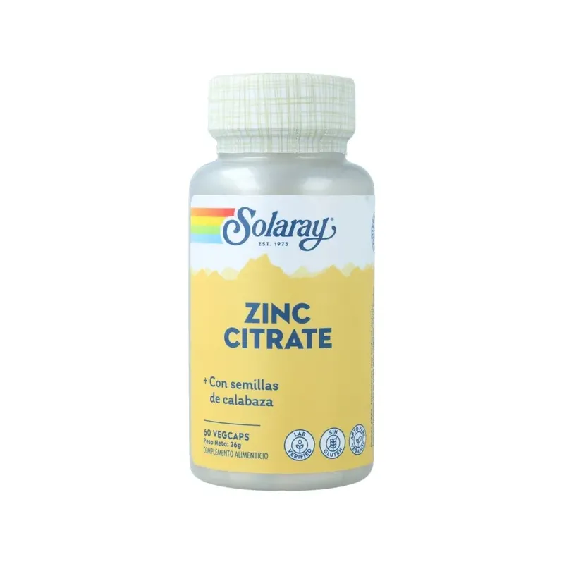 ZINC (25)+ SEMILLA CALABAZA -60 VEG