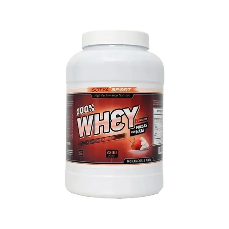 100% WHEY FRESA Y NATA 1 KGRS.