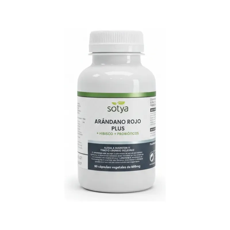 ARANDANO ROJO CONCENTRADO + HIBISCO + PROBIOTICOS  690 mg 90 caps