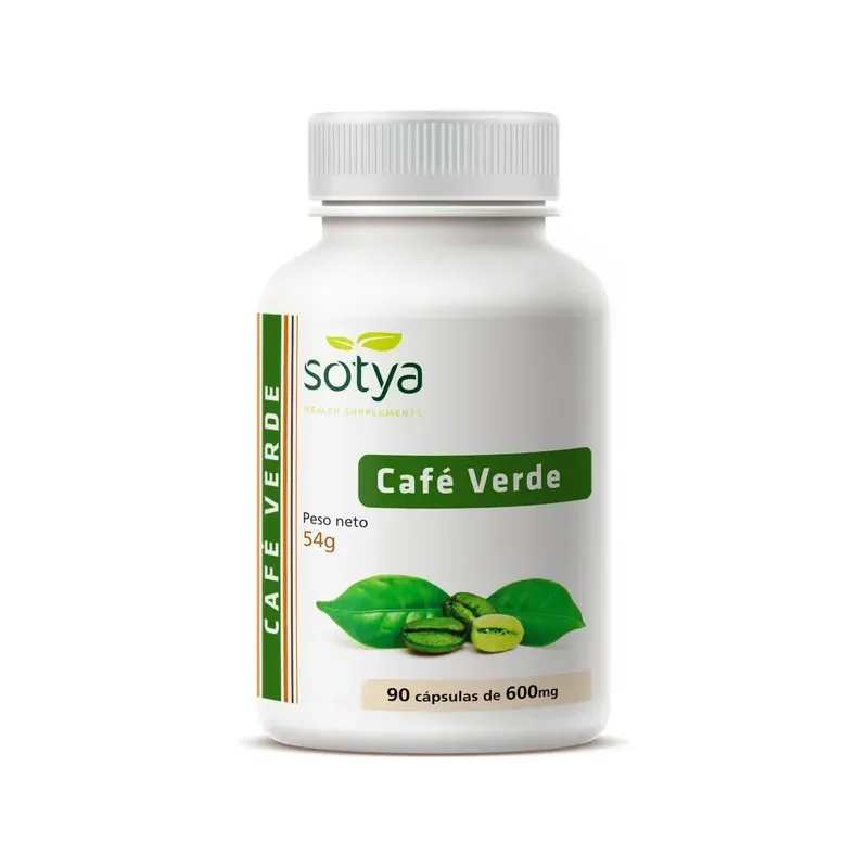 CAFE VERDE 90 CAPSULAS DE 600 MG