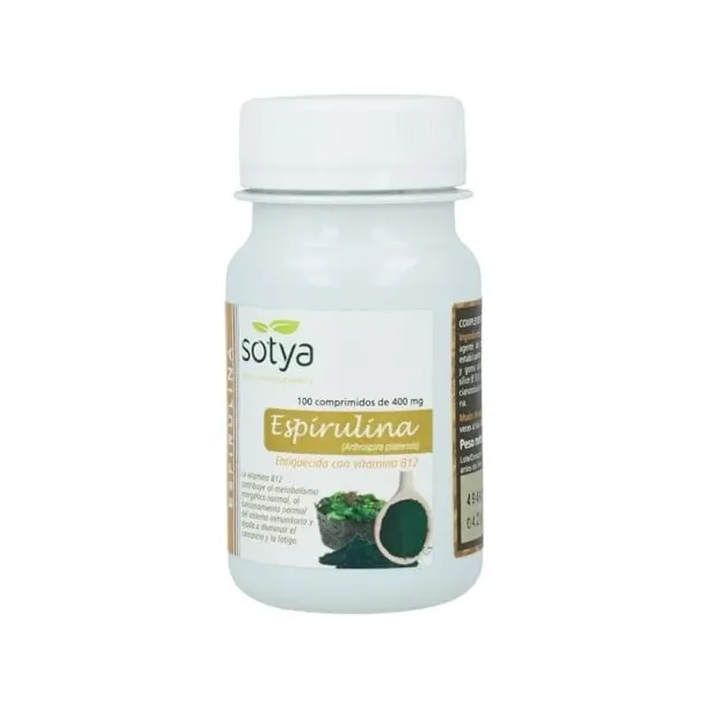 ESPIRULINA 400 MG 100 COMPR