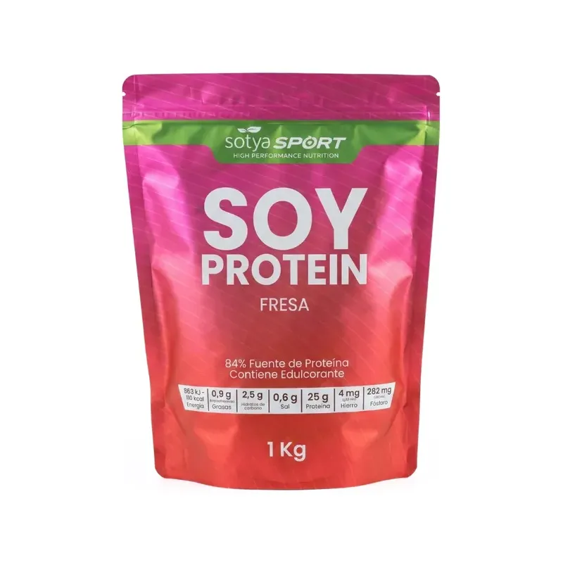 PROTEINA SOJA 100 % FRESA 1000 GR