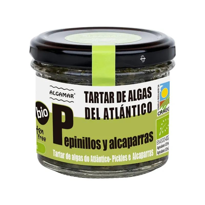 Tartar de Algas del Atlántico  Mostaza 100 g BIO
