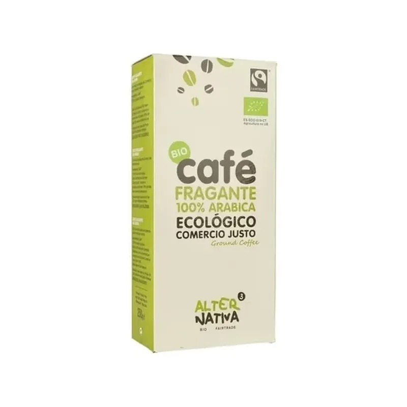 CAFÉ FRAGANTE EN GRANO BIO-FT 500G