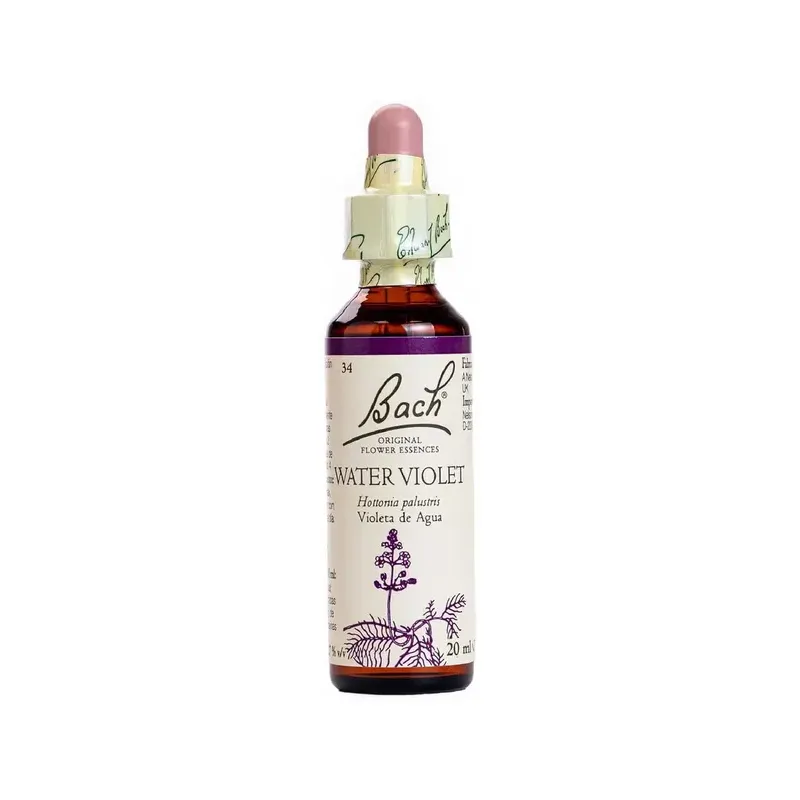 FLOR DE BACH 34 VIOLETA AGUA