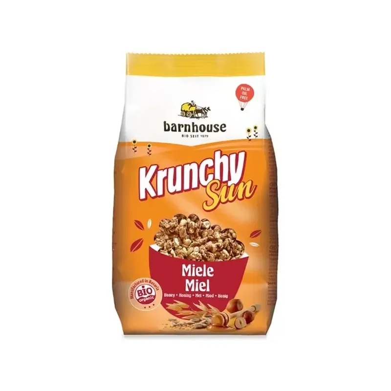 MUESLI KRUNCHY SUN MIEL BARNHOUSE 375G