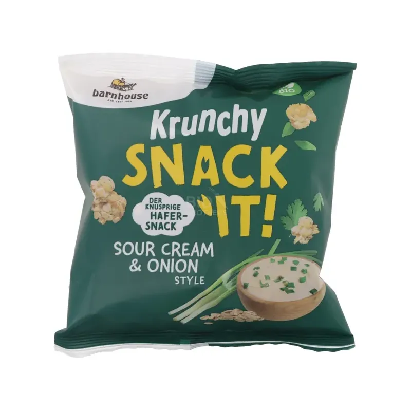SNACK KRUNCHY IT CREMA AGRIA CEBOLL 150G