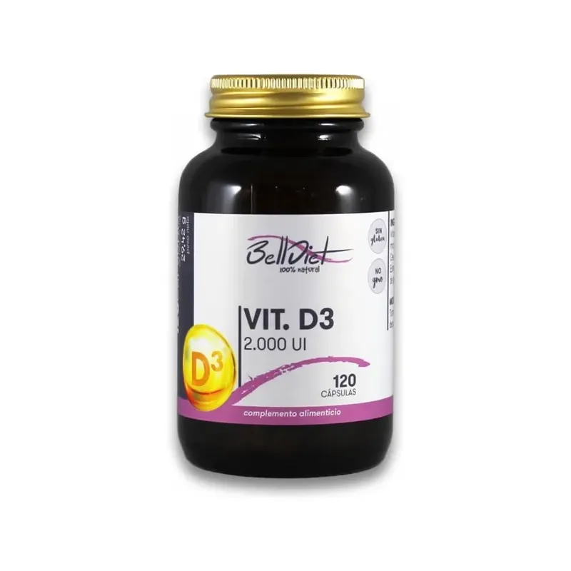 VITAMINA D3 120 CAPS VEGETALES