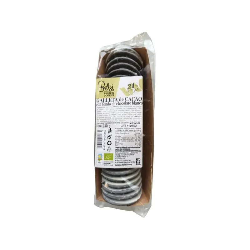 Aros chocolate blanco ECO 2.500 g