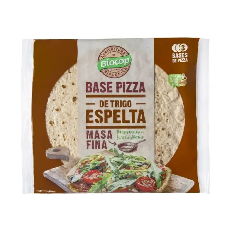 PIZZA ESPELTA DOS BASES 300 GR