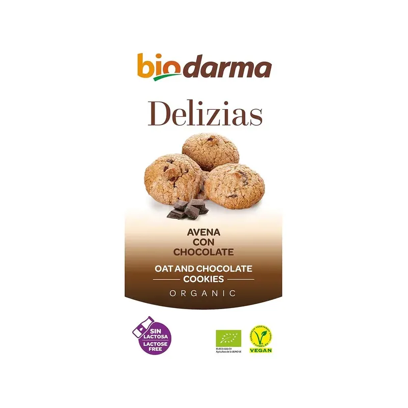 BIODARMA DELIZIAS AVENA CHOCOLATE 125GR