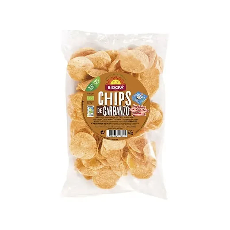 CHIPS DE GARBANZO 80G