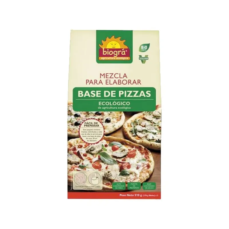 MEZCLA PARA ELABORAR BASE DE PIZZA