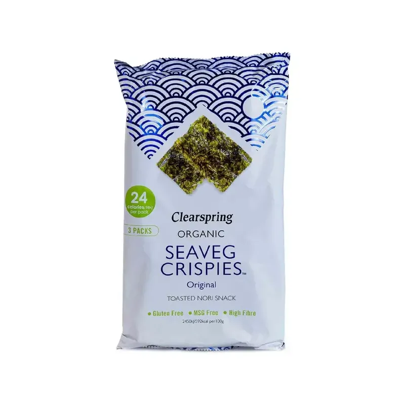 SNACK ALGA NORI TOSTADA BIO 4 GR
