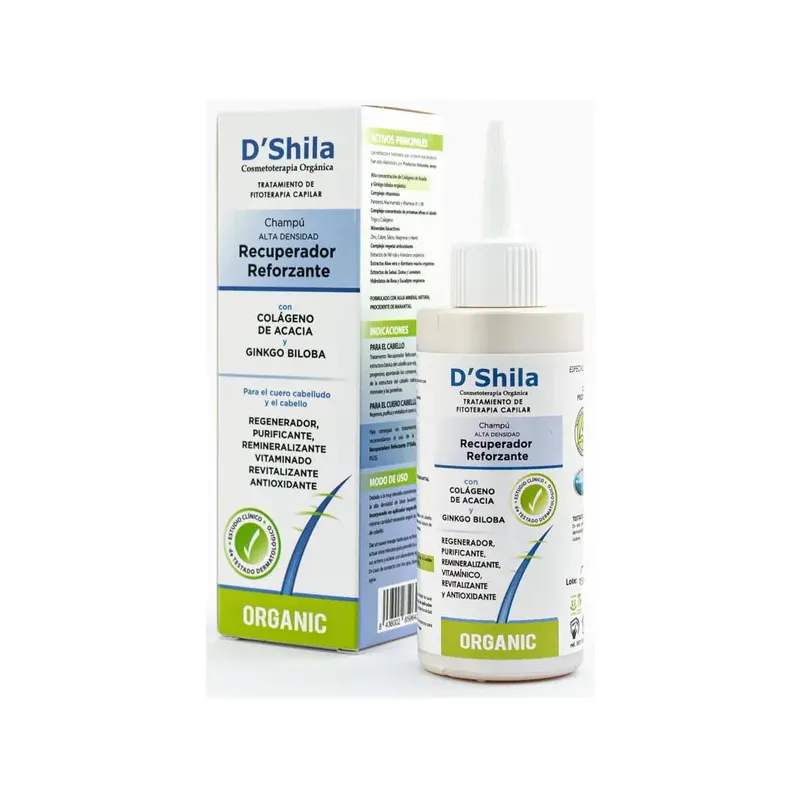 CHAMPU RECUPERADOR REFORZANTE 125ml D´SHILA