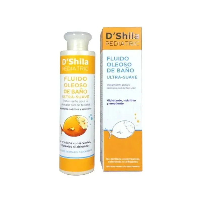 FLUIDO OLEOSO BAÑO 200ML SHILA PEDIATRIC