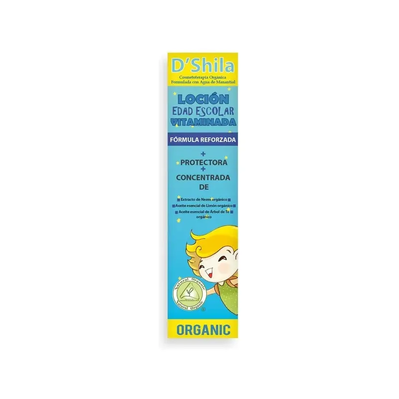 LOCION VITAMINADA EDAD ESCOLAR 250 ml   D´SHILA