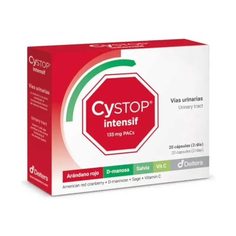 CYSTOP INTENSIF 20CAPS. (Arandano Rojo Americano)