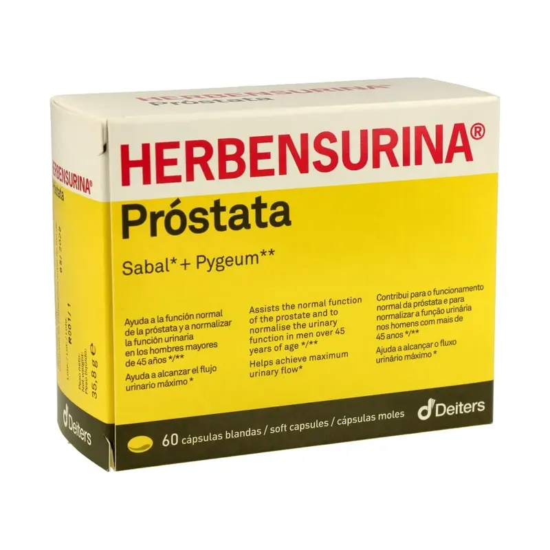 HERBENSURINA PROSTATA 60PERLAS