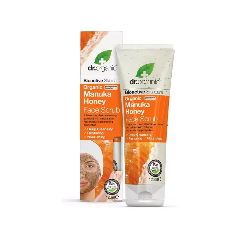 EXFOLIANTE FACIAL MIEL DE MANUKA PARA PIEL SECA 125ML