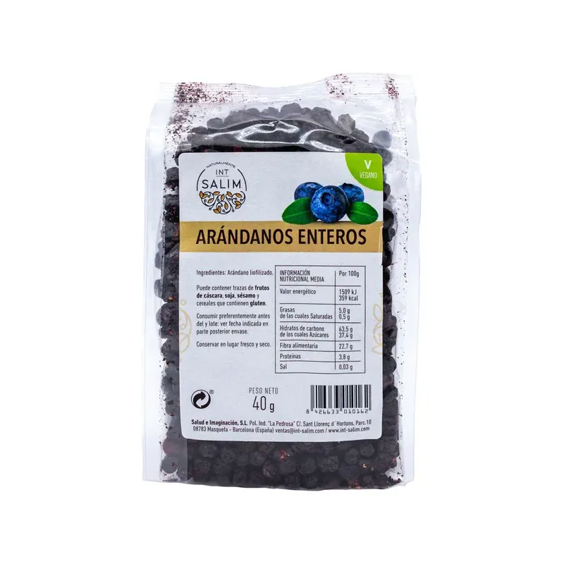 ARANDANO  NEGRO ENTERO 1K