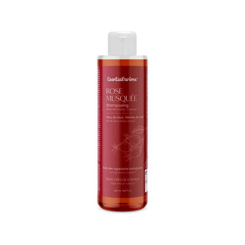 CHAMPU ROSA MOSQ.  200ml. ESENTAL´AROMS