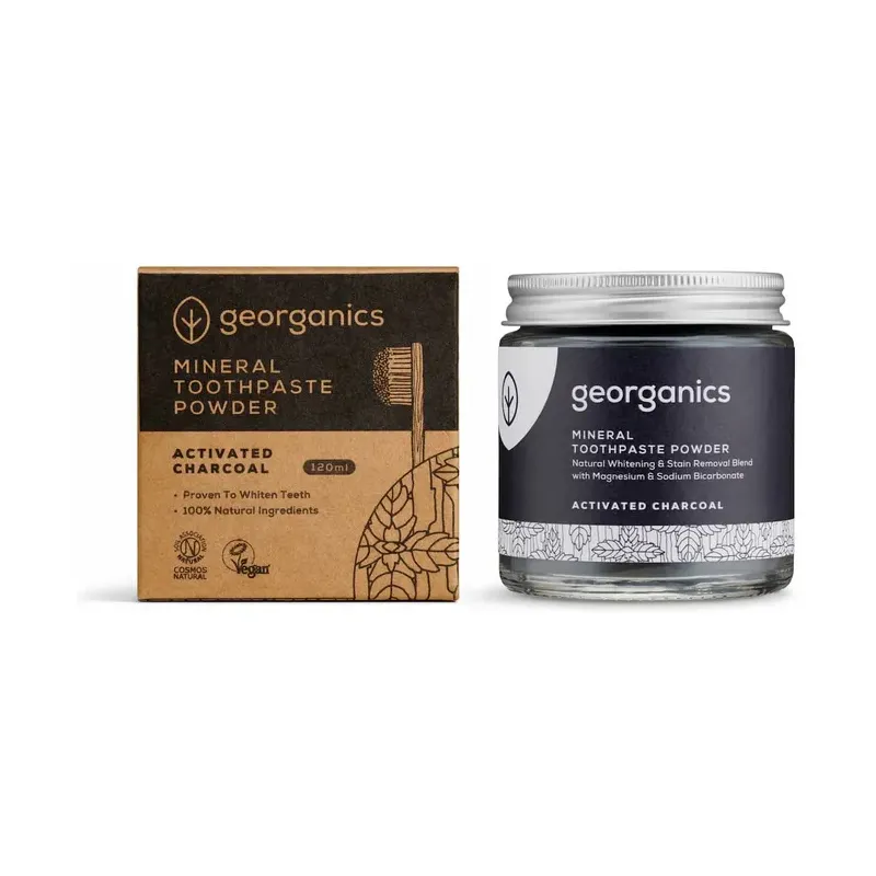 DENTIFRICO POLVO MINERAL CARBÓN ACTIVADO 60G