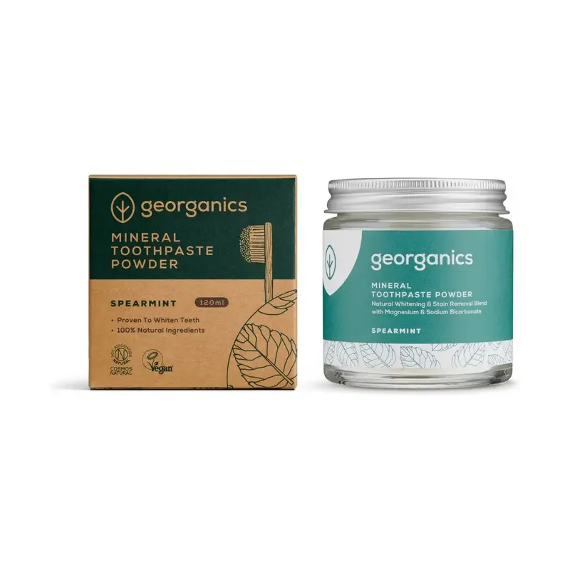 DENTIFRICO POLVO MINERAL MENTA 120G