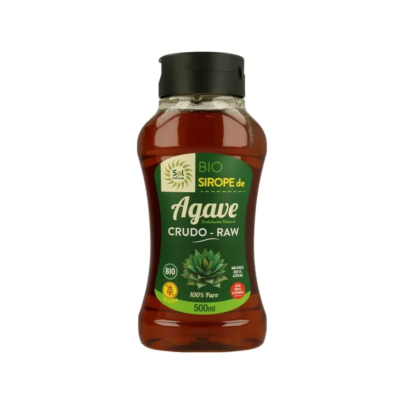 SIROPE AGAVE CRUDO ECO 500 GR.
