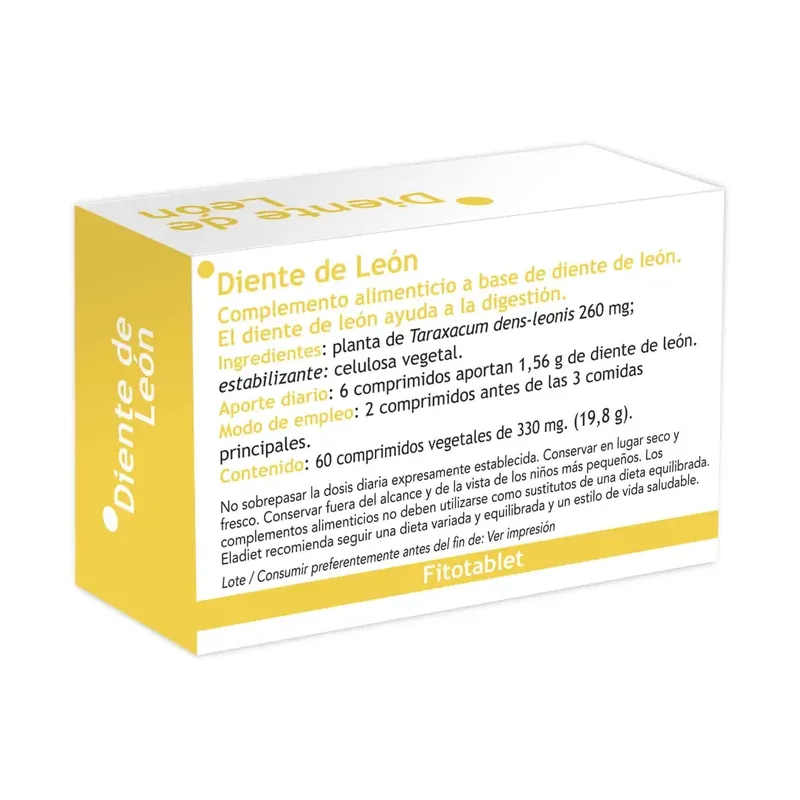 DIENTE LEÓN  60 COMP DE 330MG