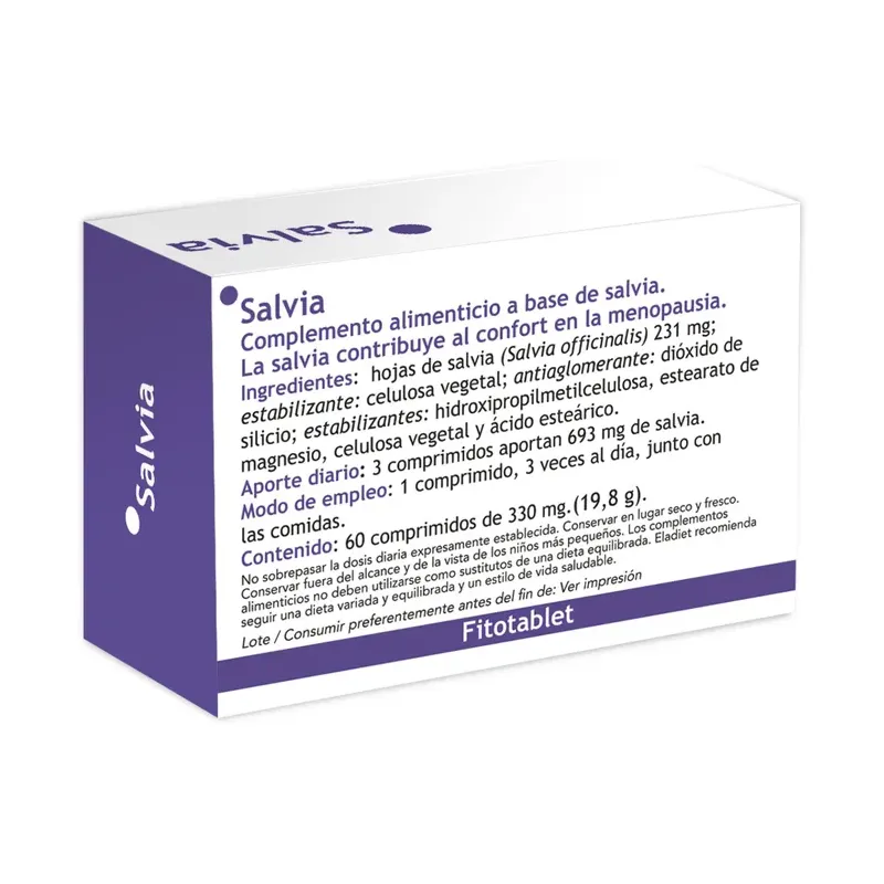 SALVIA  60 COMP. DE 330 MG